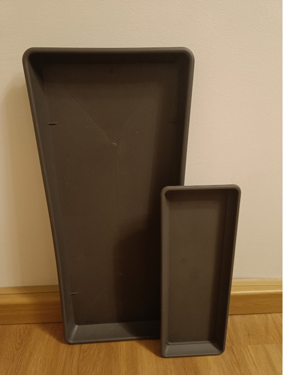 Pflanzschalen für ein großes Wasserreservoir für Semihydrotöpfe